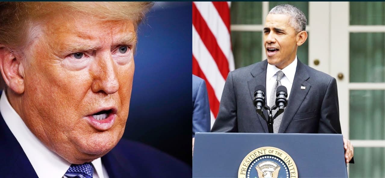 डोनाल्ड ट्रंप ने ओबामा को बताया 'बेहद अयोग्य' राष्ट्रपति, पूर्व राष्ट्रपति ने कोरोना से जंग को लेकर 
 पूछे थे सवाल