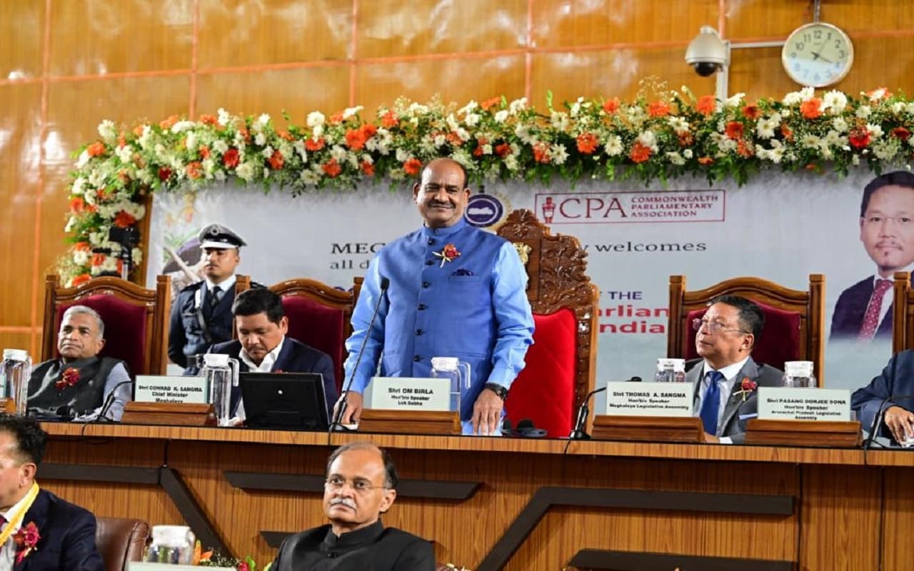 लोकसभा अध्यक्ष ओम बिरला ने शिलांग में सीपीए, भारत क्षेत्र जोन - III सम्मेलन का किया उद्घाटन, देखें तस्वीरें