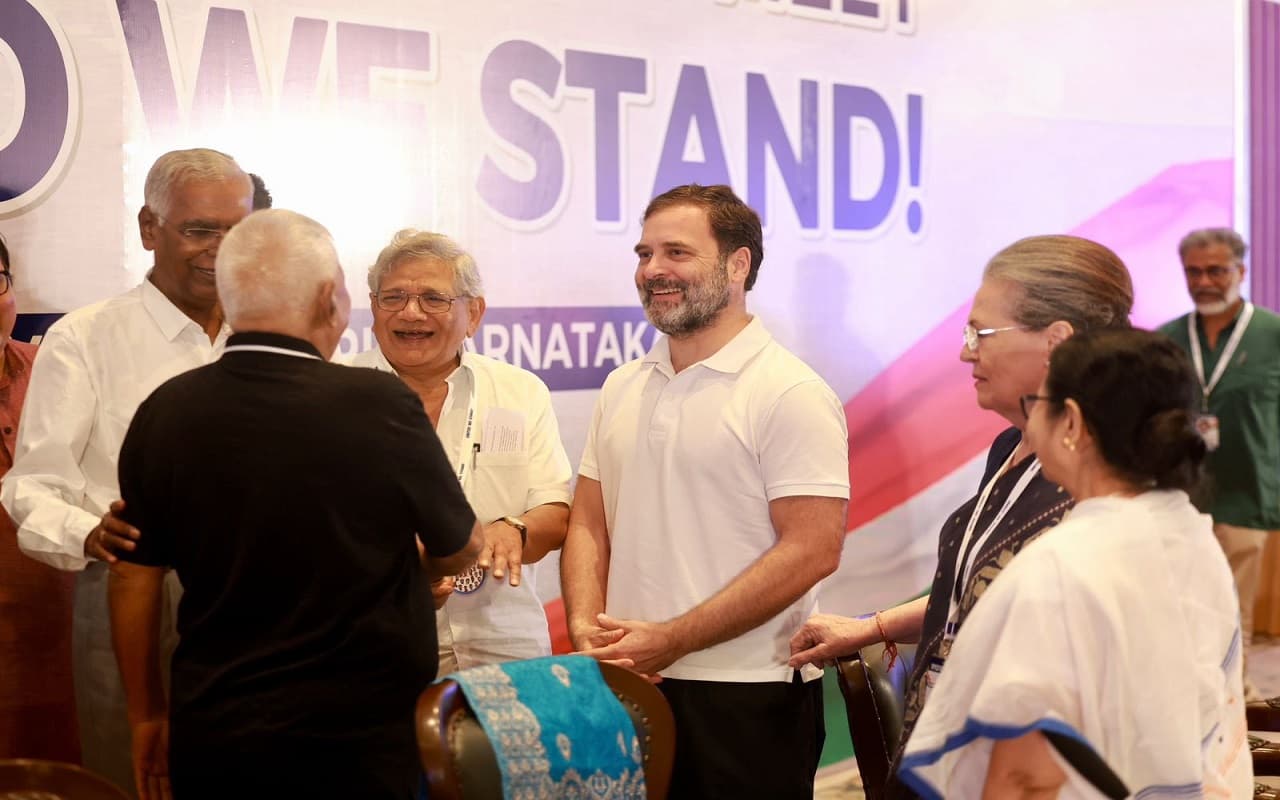 कैसा होगा विपक्षी गटबंधन I-N-D-I-A का लोगो? मुंबई की बैठक में किया जा सकता है लॉन्च