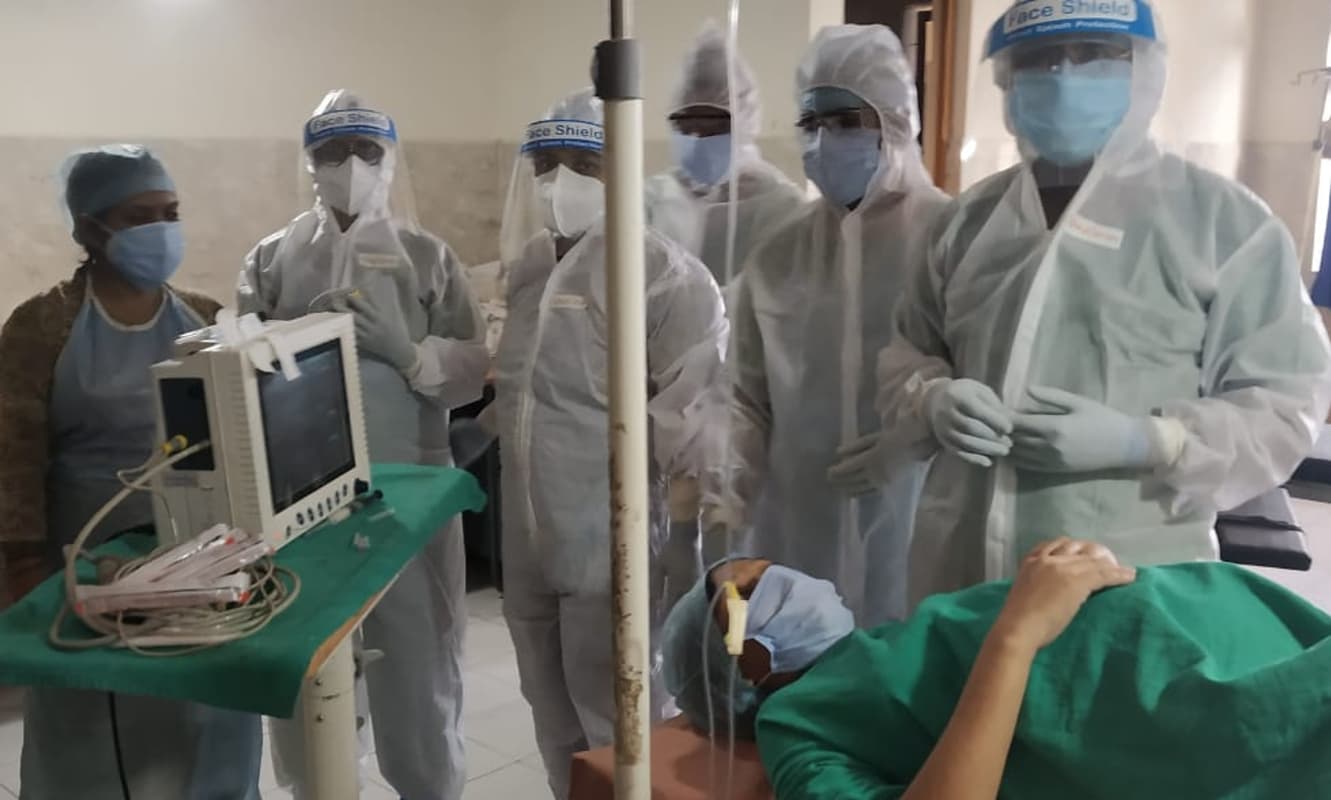 Coronavirus In Jharkhand : जमशेदपुर में 75 साल की बुजुर्ग महिला ने दी कोरोना को मात