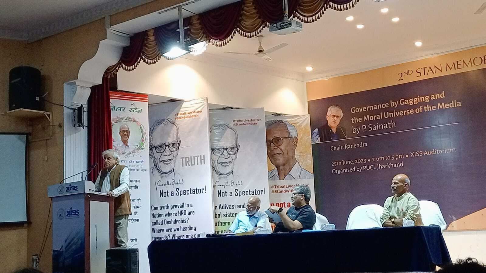 गांव की चुप्पी तोड़ें, पत्रकारों को क्षेत्रीय भाषा में लोगों तक पहुंचानी होगी सूचना, रांची में बोले पी साईनाथ