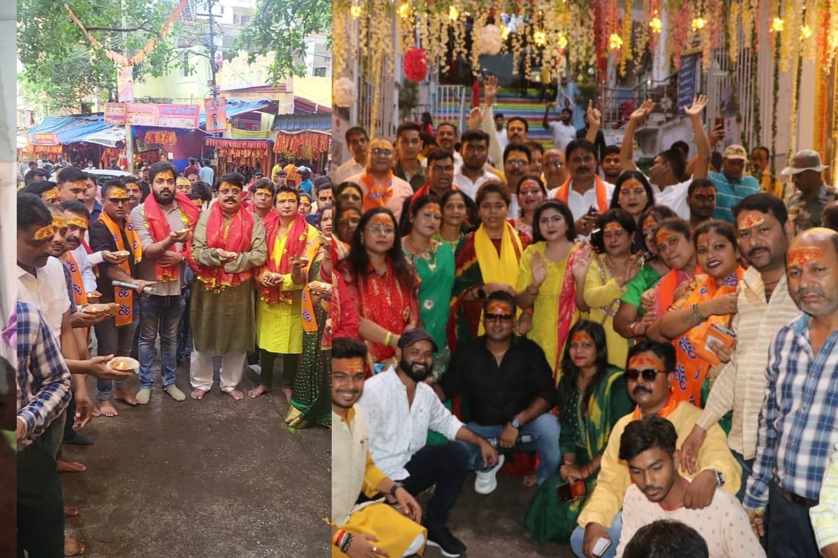 Sawan 2023: सावन की पहली सोमवारी को 101 दीयों से पहाड़ी बाबा की भव्य महाआरती, बोल बम के जयघोष से गूंजा परिसर