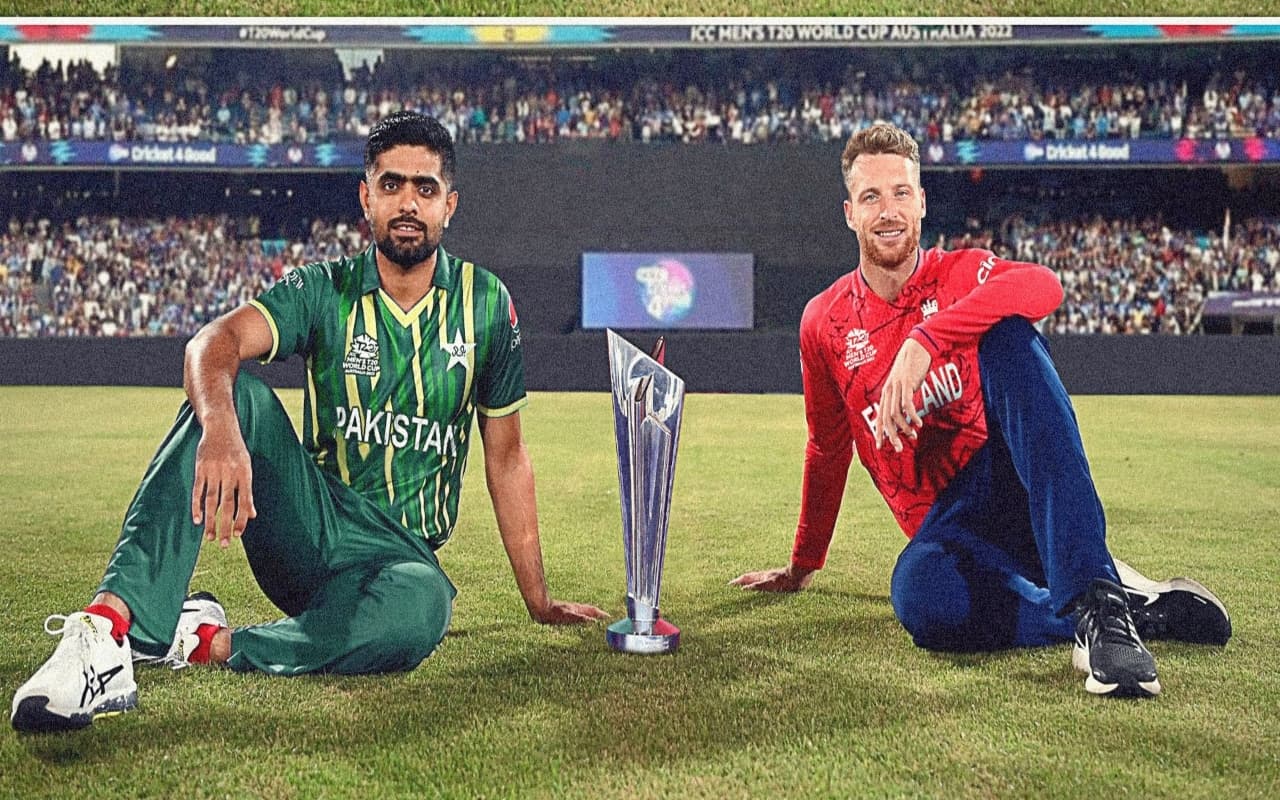 T20 World Cup 2022 Final: फाइनल मुकाबले से पहले बाबर आजम और जोश बटलर ने दिया बड़ा अपडेट, जानें क्या कहा T20 World Cup 2022 Final: फाइनल मुकाबले से पहले बाबर आजम और जोश बटलर ने दिया बड़ा अपडेट, जानें क्या कहा