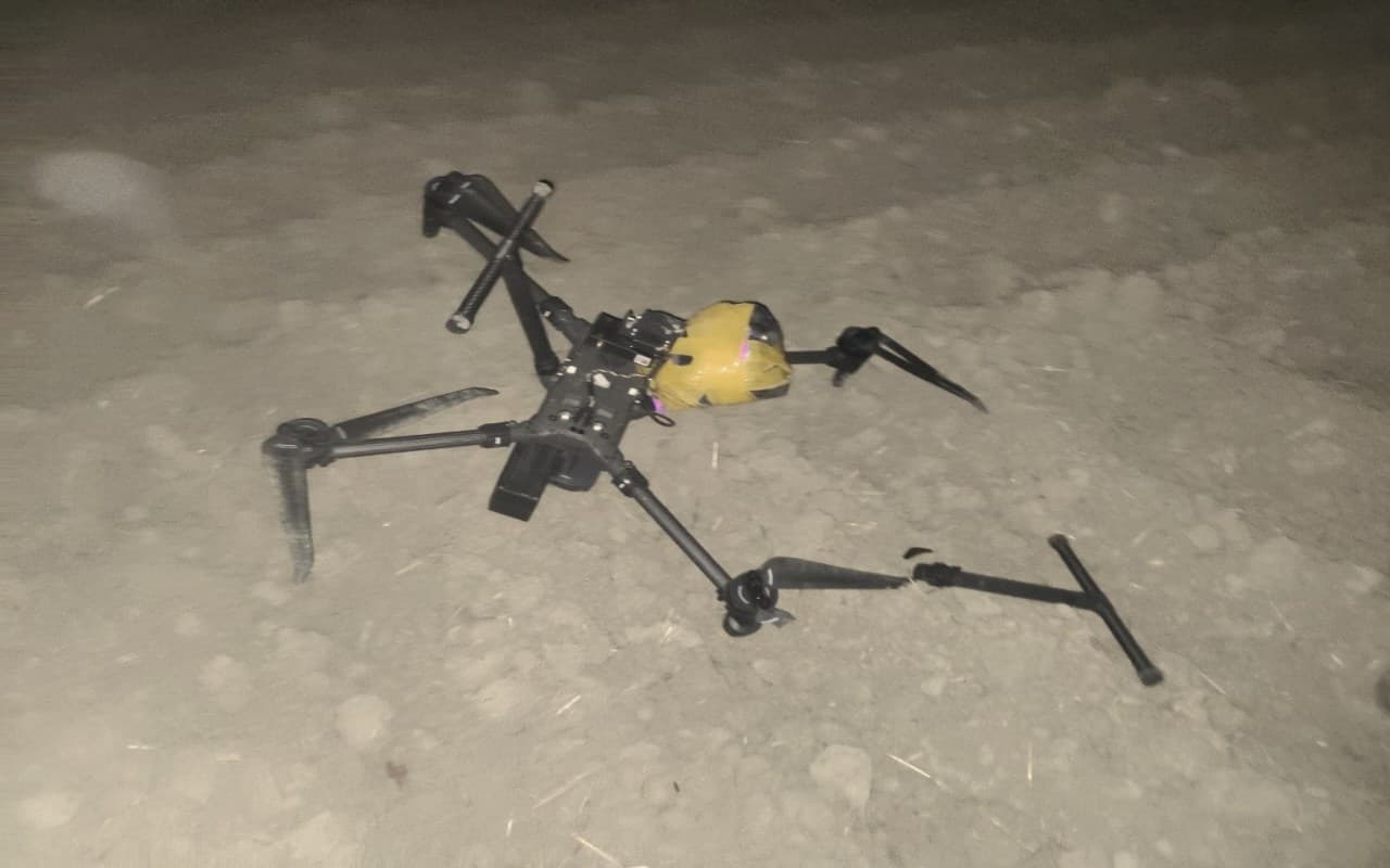 ड्रग्स की खेप ले जा रहा था पाकिस्तानी ड्रोन, BSF ने मार गिराया