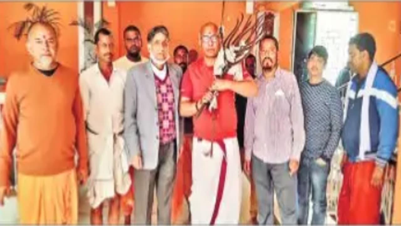 महाशिवरात्रि को लेकर बाबाधाम में प्रशासनिक तैयारी शुरू, गणेश मंदिर स्थित अन्य मंदिरों से उतरा पंचशूल