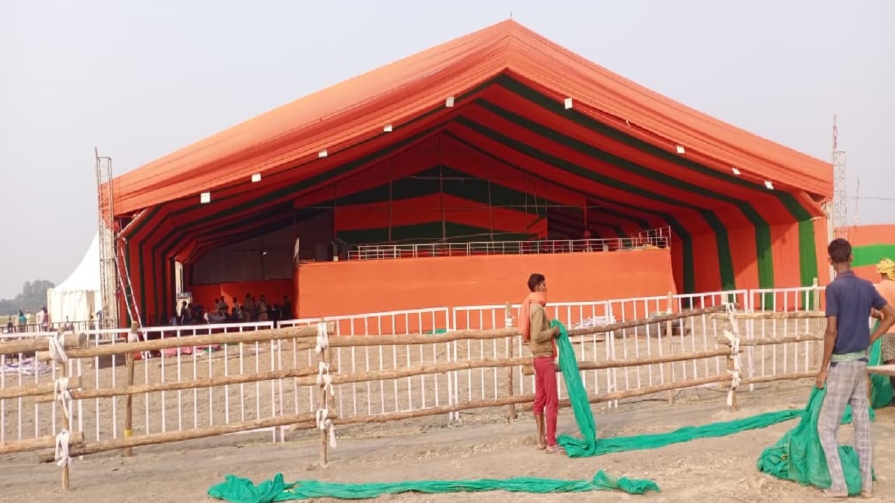 बिहार: मुजफ्फरपुर का पताही हवाई अड्डा बना सियासी अखाड़ा, अमित शाह की रैली से पहले गरमायी बहस