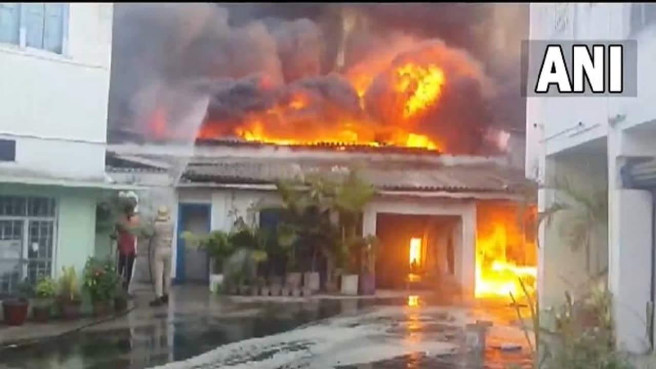 पटना: तेल गोदाम में लगी भीषण आग, दमकल की दर्जन भर गाड़ियां पहुंचीं, 4 घंटे बाद आग पर पाया काबू