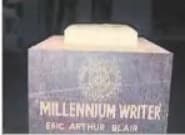 बिहार में एनिमल फॉर्म के लेखक ऑरवेल की प्रतिमा तोड़ ले गये उपद्रवी, पहरेदार को दी जान से मारने की धमकी