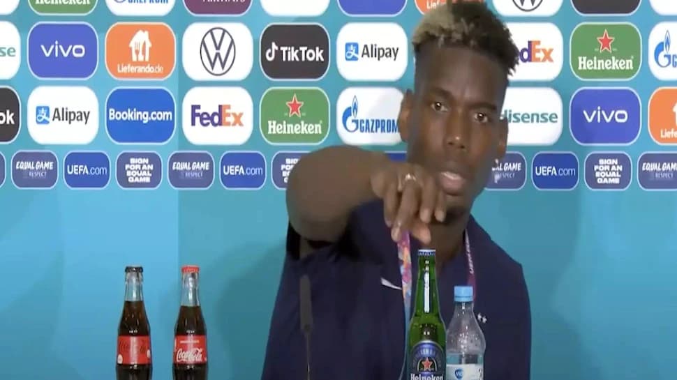 Euro Cup 2020: रोनाल्डो के बाद फ्रांस के इस दिग्गज फुटबॉलर ने उठाया बड़ा कदम, प्रेस कॉन्फ्रेंस से हटाई बीयर की बोतल, वीडियो वायरल