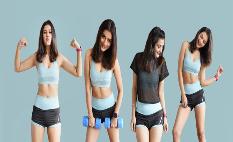 पायल राजपूत ने करवाया जिम करते हुए Photoshoot, फैन ने कहा उफ मैं मरजावां . . . देखें Viral Photos