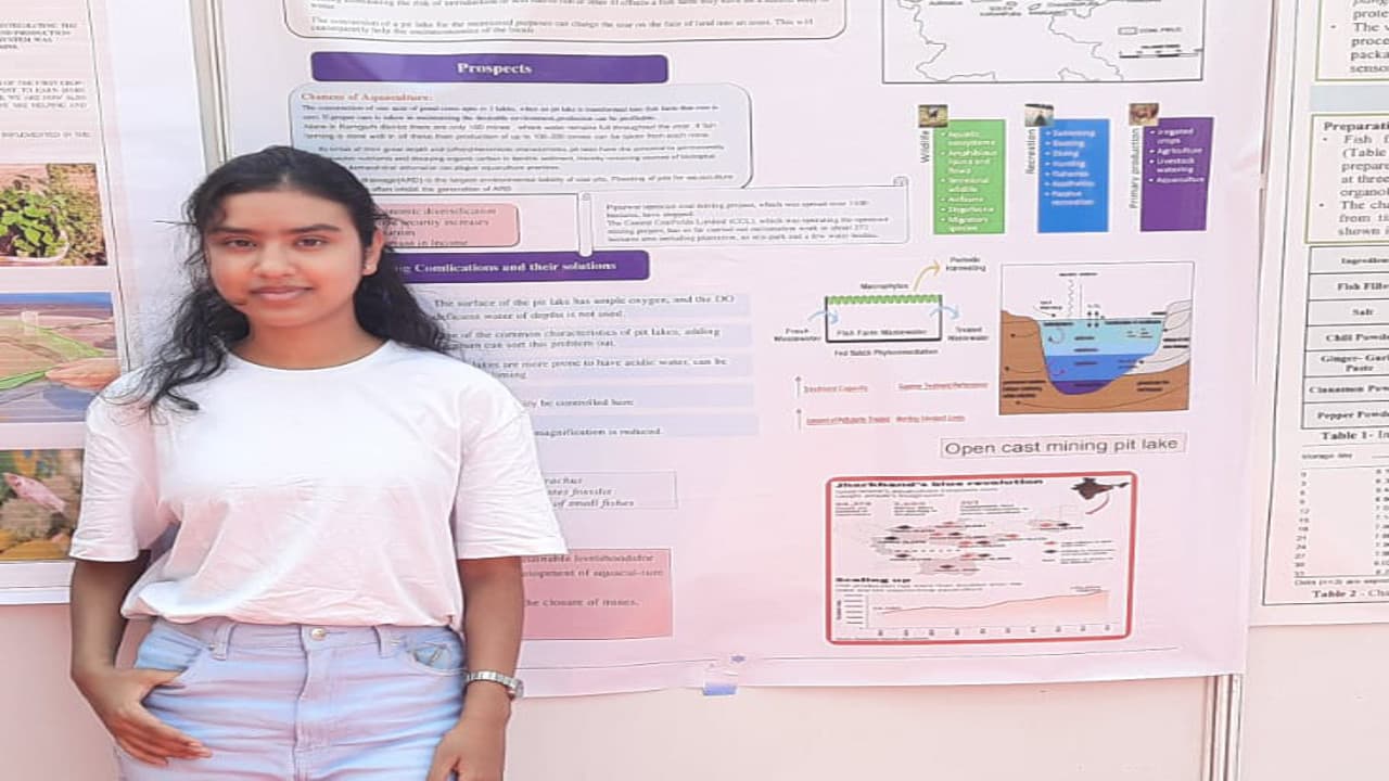 बेकार पड़े कोयला खदानों में मत्स्य पालन से बढ़ेगी आय, गुमला की पायोजा ने प्रजेंटेशन देकर बटोरी सुर्खियां