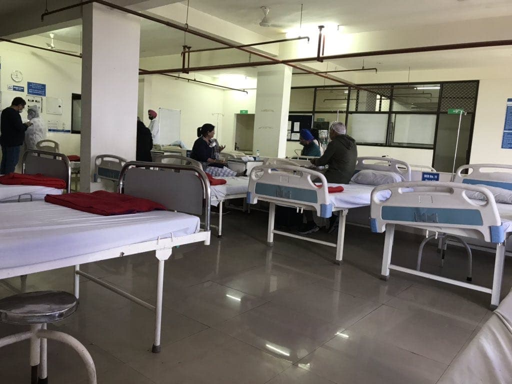 Coronavirus Outbreak : राज्यभर में बेड की संख्या बढ़ी एक्टिव केस 3616, बेड 11064