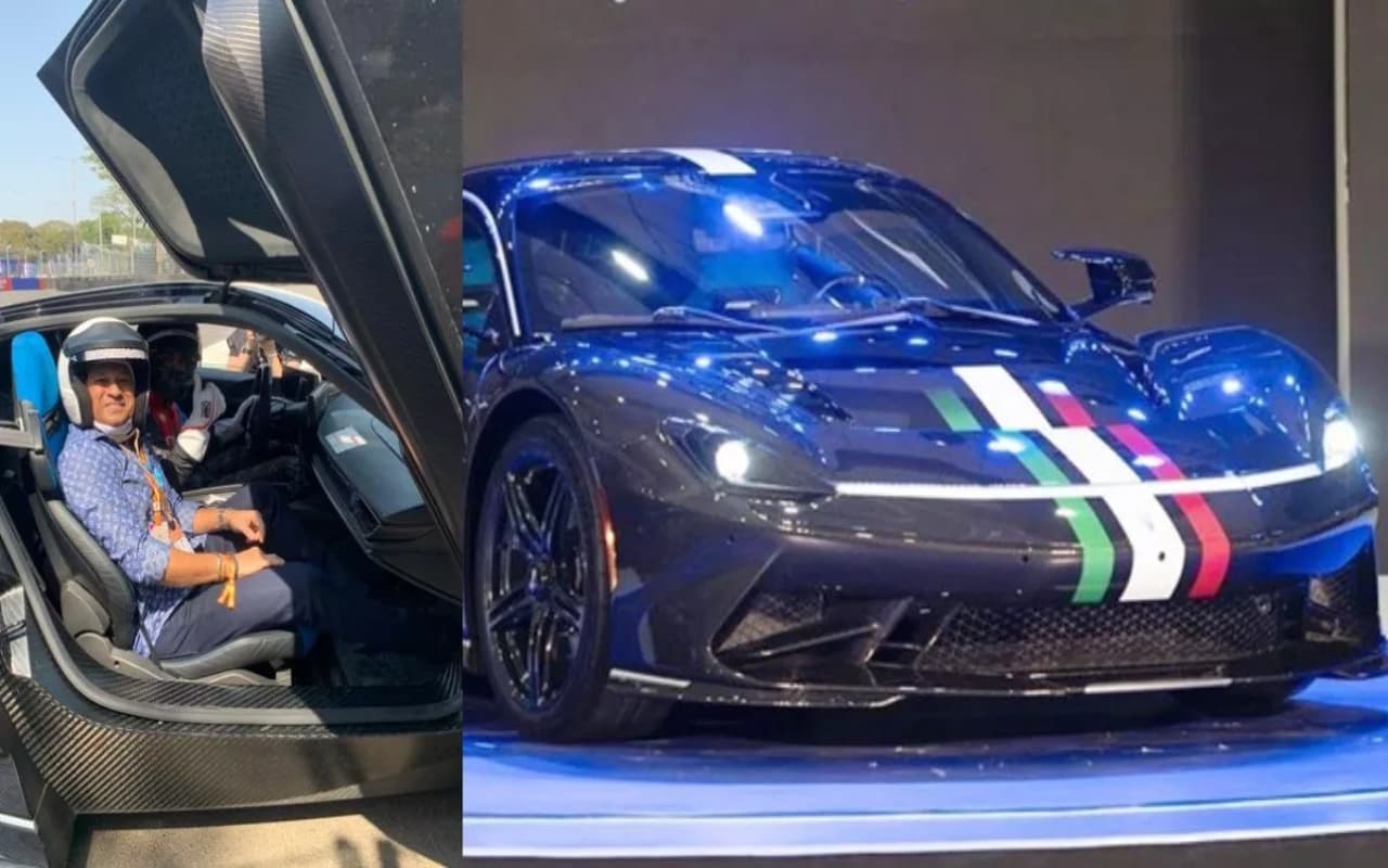 GT Battista: सचिन तेंदुलकर ने की सबसे तेज इलेक्ट्रिक कार की सवारी, आनंद महिंद्रा ने दिया कमाल का रिएक्शन