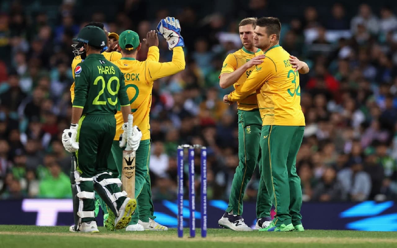 PAK vs SA Highlights: पाकिस्तान ने दक्षिण अफ्रीका को 33 रन से हराया, बारिश ने बिगाड़ा खेल