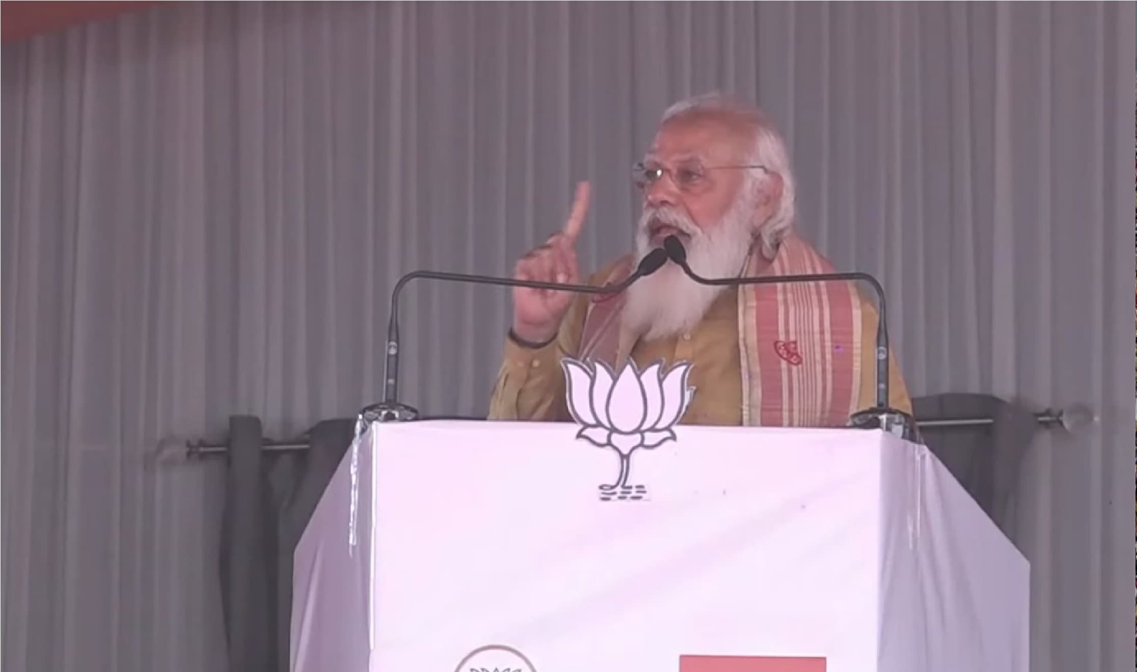 Assam Election 2021 : असम में बोले पीएम मोदी कांग्रेस वोट के लिए किसी को भी धोखा दे सकती है