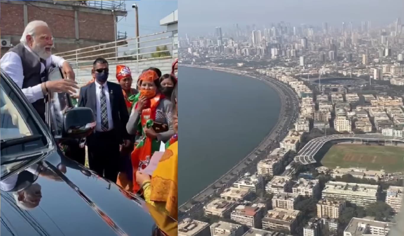 पीएम मोदी ने विमान से कैप्चर किया मुंबई का शानदार दृश्य, इंस्टाग्राम पर डाला वीडियो
