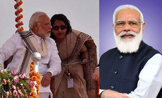 आखिर कौन है PM Narendra Modi के साथ साए की तरह रहने वाली ये महिला ? जानिए इनके बारे में