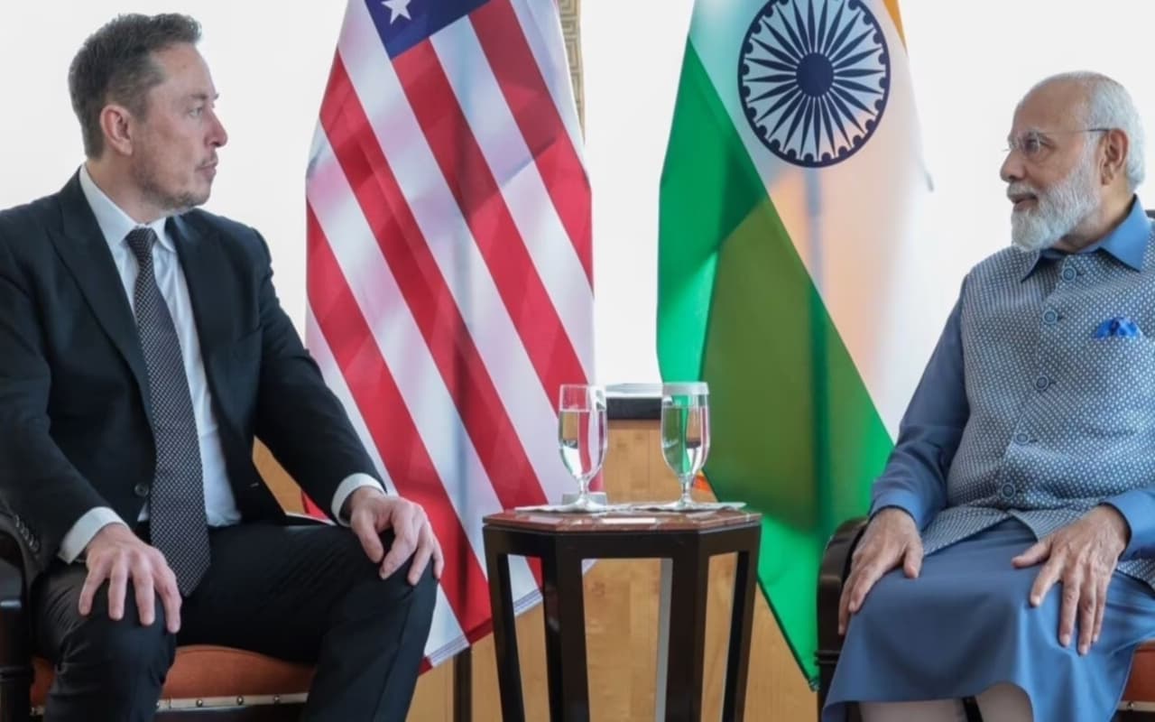 Elon Musk Congratulates Narendra Modi Elon Musk Congratulates Narendra Modi
