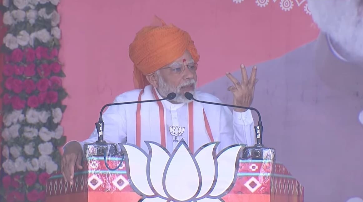 'गुजरात में फिर एक बार भाजपा सरकार', पीएम मोदी ने किया बड़ा दावा