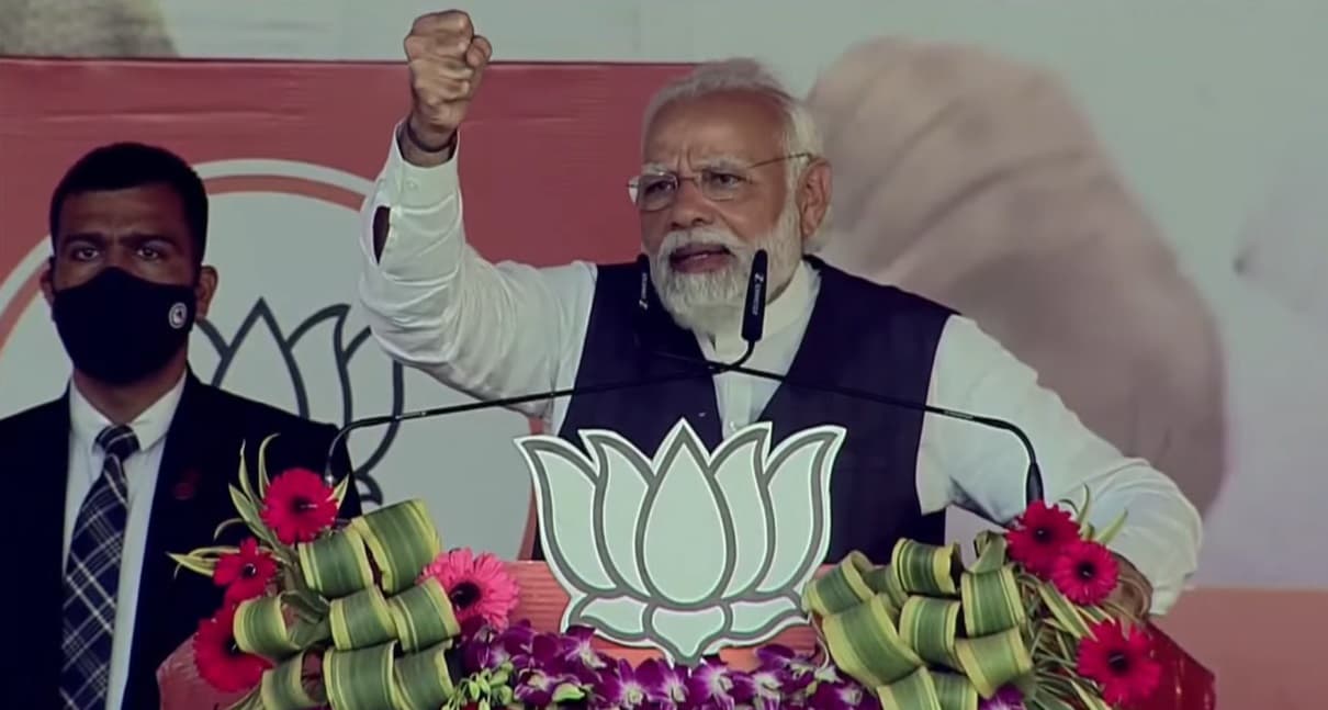 PM Narendra Modi in Hyderabad : हैदराबाद में प्रधानमंत्री मोदी ने आत्मनिर्भरता के लिए दिया 5F का मंत्र