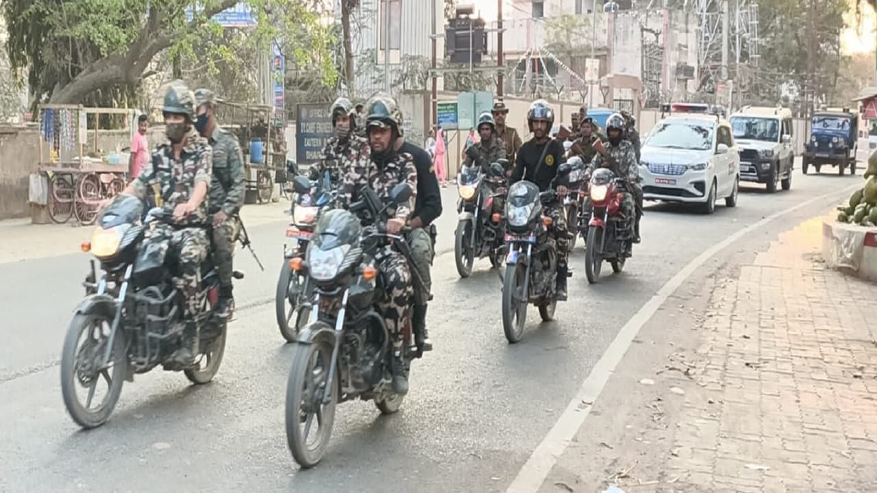 होली 2023 को लेकर भागलपुर में सैप के 400 जवानों की तैनाती, आज सड़क से लेकर गंगा घाटों तक कड़ा रहेगा पहरा