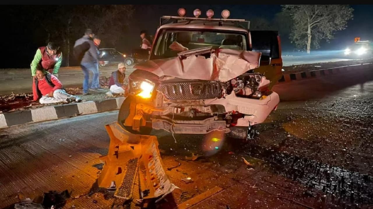 ‍Bihar: पप्पू यादव के काफिला का रात हुआ भीषण एक्सिडेंट, कार के परखच्चे उड़े, 11 JAP नेता घायल