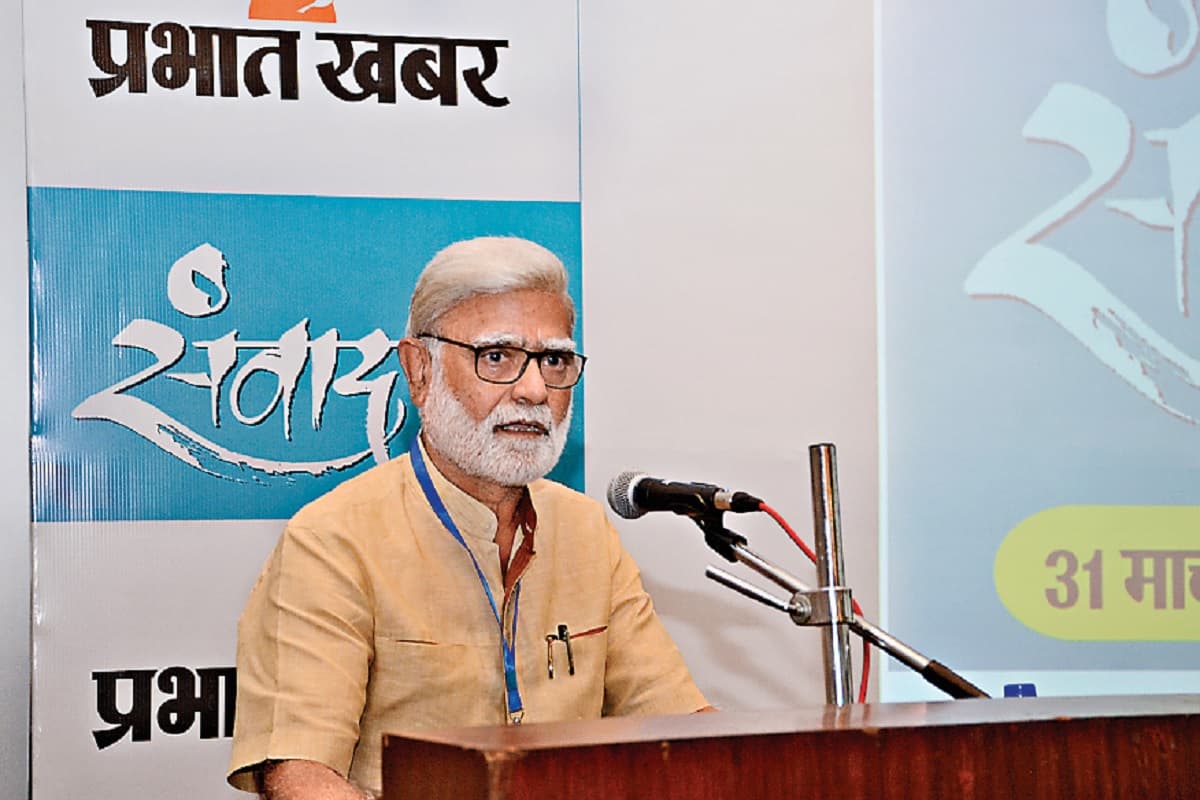 वरिष्ठ पत्रकार प्रभु चावला बोले- देश के अंदर पत्रकारिता जिंदा है, तो वह क्षेत्रीय अखबारों की वजह से