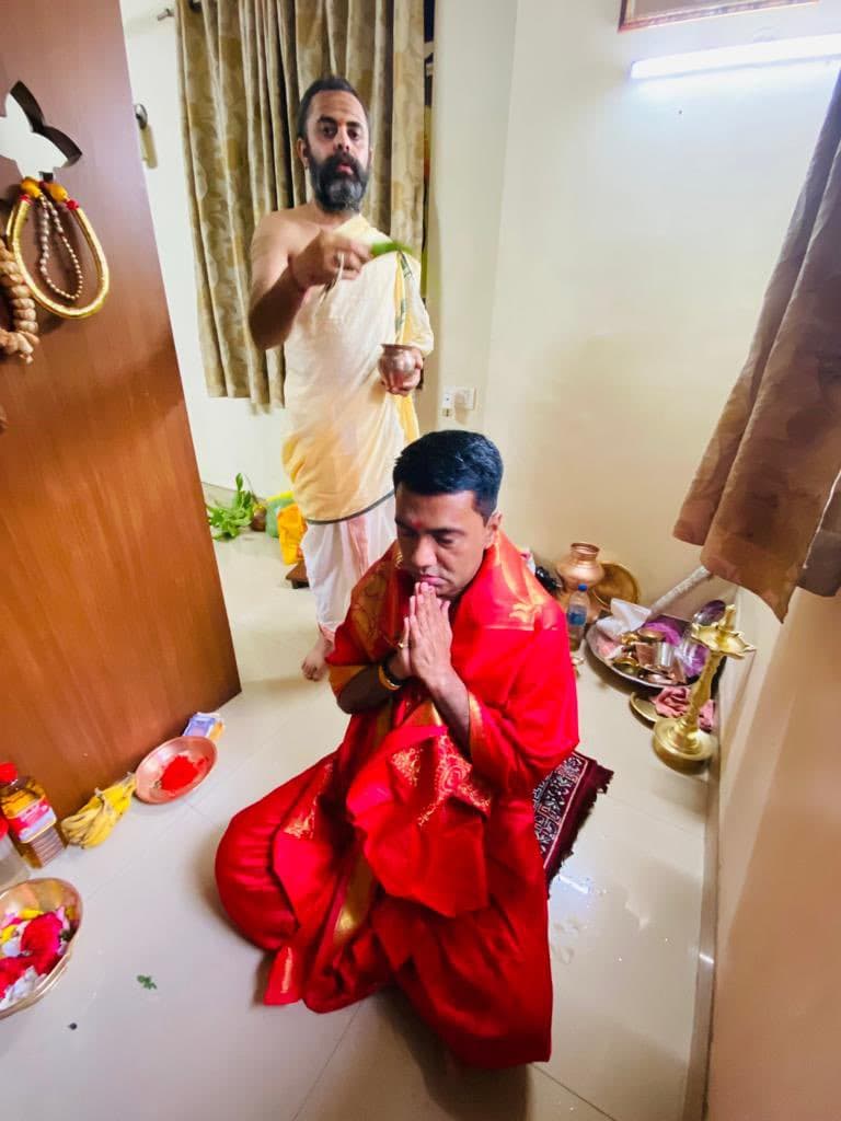 Pramod Sawant Oath Ceremony: CM पद की शपथ के पहले प्रमोद सावंत ने की पूजा, ये विधायक भी लेंगे शपथ