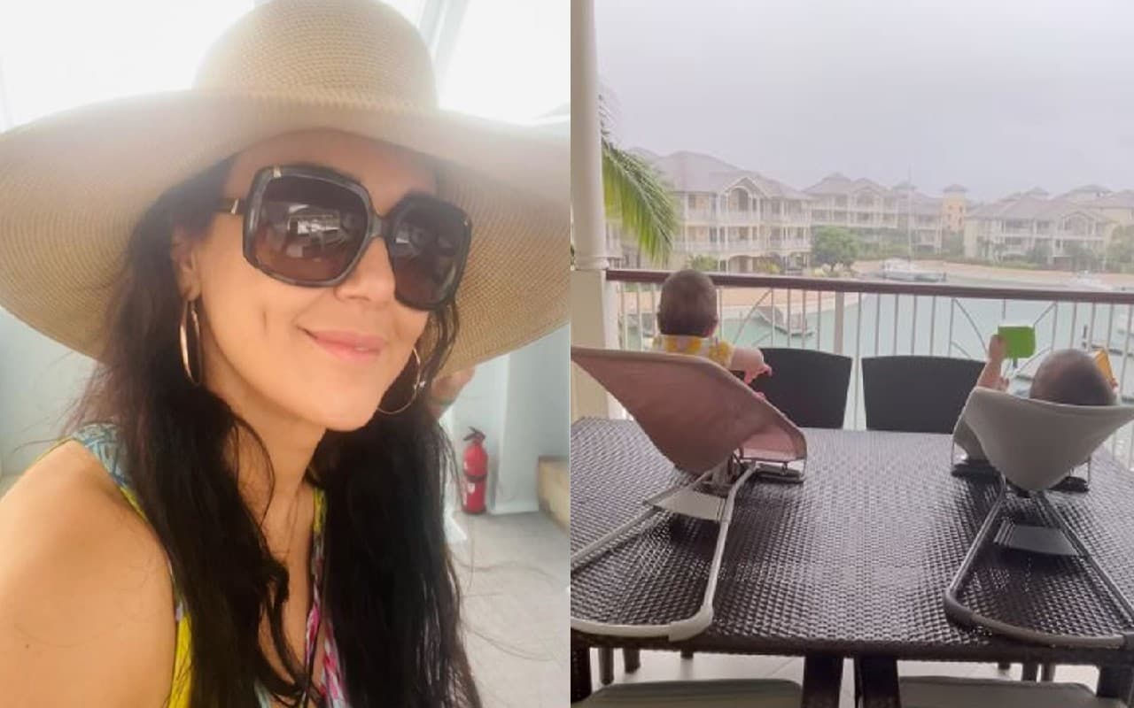 प्रीति जिंटा ने दिखाई जुड़वा बच्चों की झलक, आईपीएल मैच का लुत्फ उठाती दिखीं एक्ट्रेस