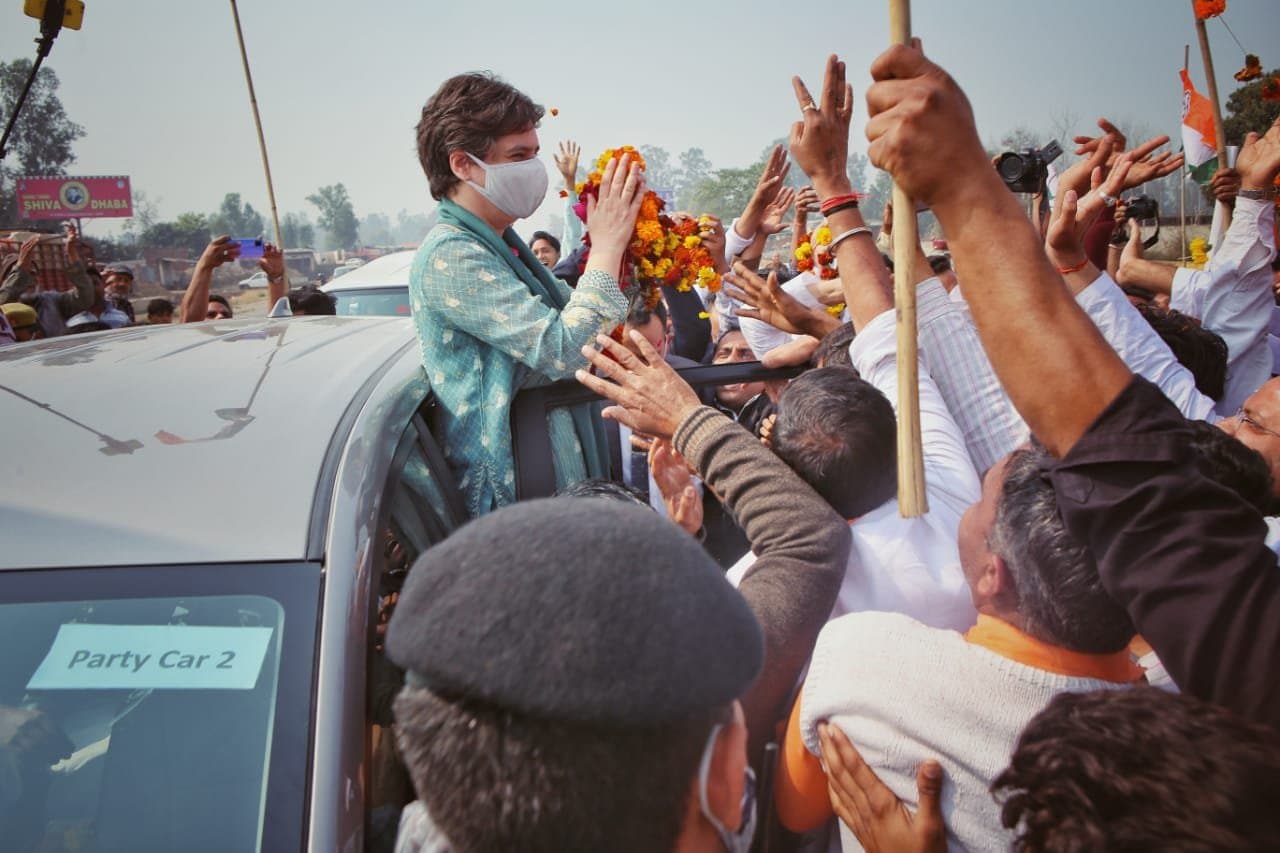 UP Election 2022: प्रियंका गांधी ने योगी सरकार पर साधा निशाना, कहा- इन मामलों में यूपी बना नंबर-1 UP Election 2022: प्रियंका गांधी ने योगी सरकार पर साधा निशाना, कहा- इन मामलों में यूपी बना नंबर-1