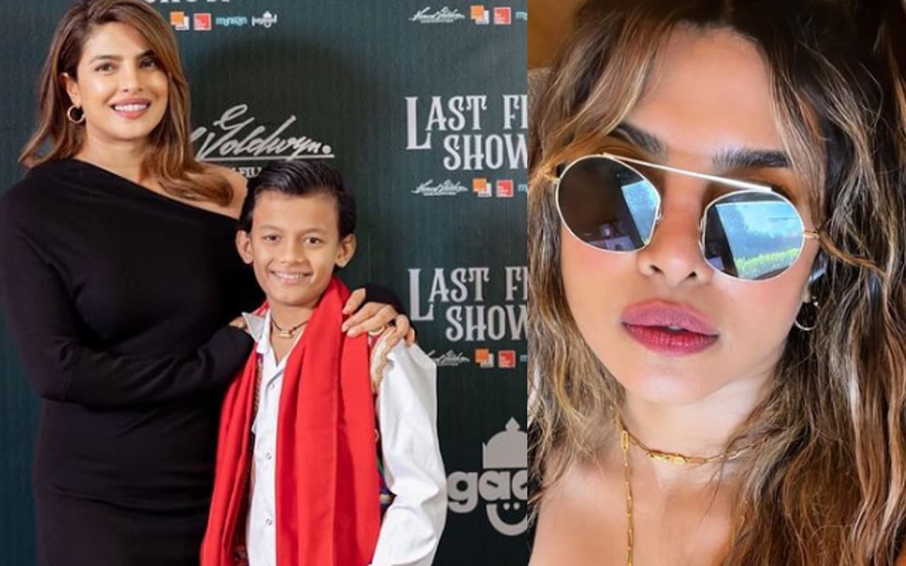 'छेल्लो शो' की स्क्रीनिंग में प्रियंका ने पहनी महंगी ड्रेस, एक या दो लाख नहीं बल्कि कीमत जानकर उड़ जाएंगे होश