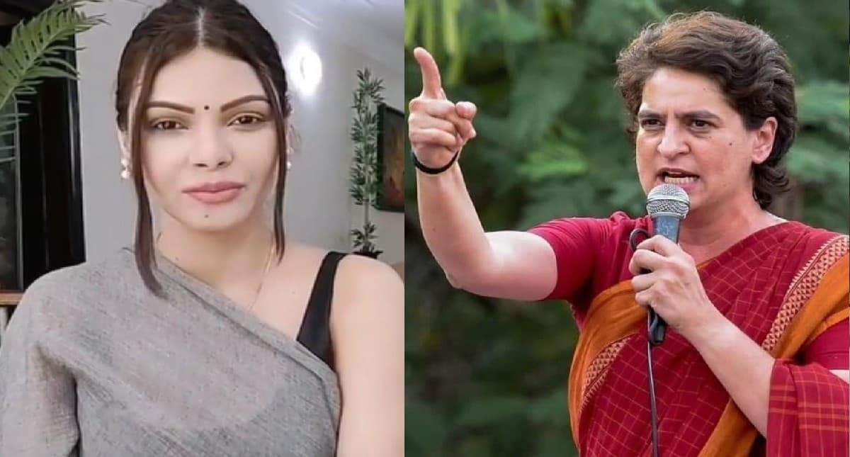 बिकिनी वाले बयान पर प्रियंका गांधी से शर्लिन चोपड़ा ने पूछा सवाल- कॉलेज में बिकिनी पहनने की अनुमति है?