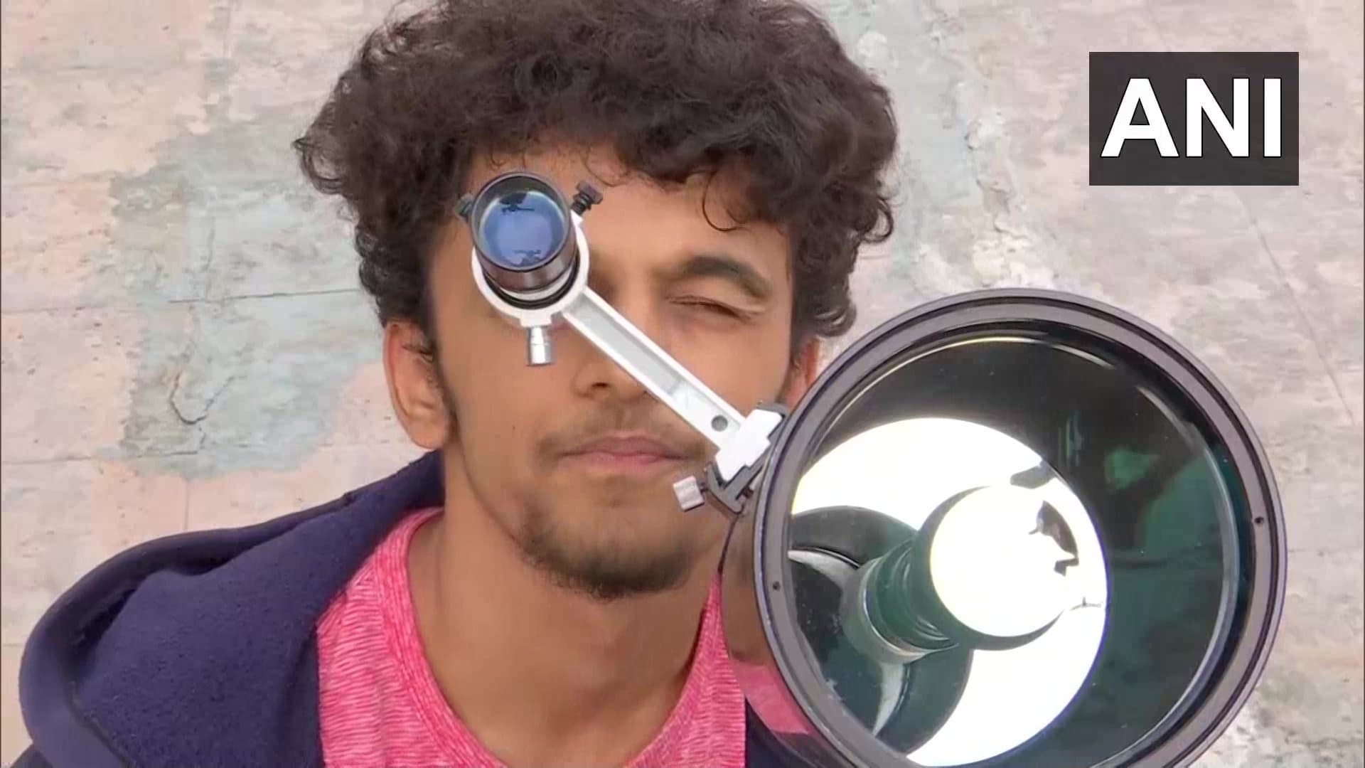 चंदा मामा की बेहतरीन तसवीर खींच सोशल मीडिया के हीरो बने प्रथमेश, बतायी ये खास बातें...