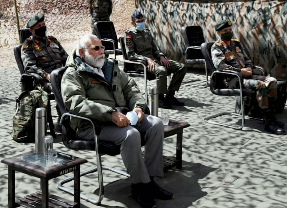 पीएम मोदी के लद्दाख दौरे पर चीन की पहली प्रतिक्रिया, कहा - हमारी सोच विस्तारवादी नहीं