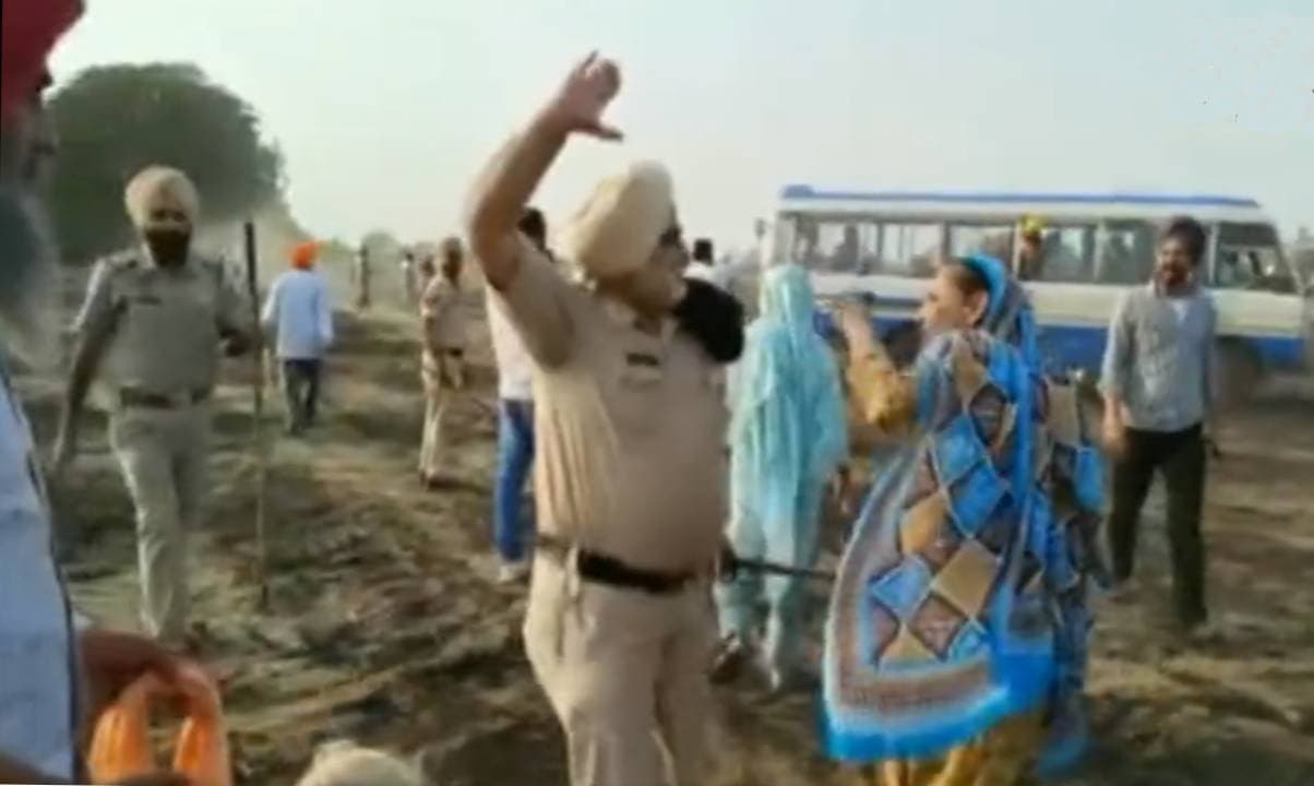 पंजाब में पुलिसकर्मी ने बुजुर्ग महिला को मारा थप्पड़, सोशल मीडिया पर वीडियो वायरल