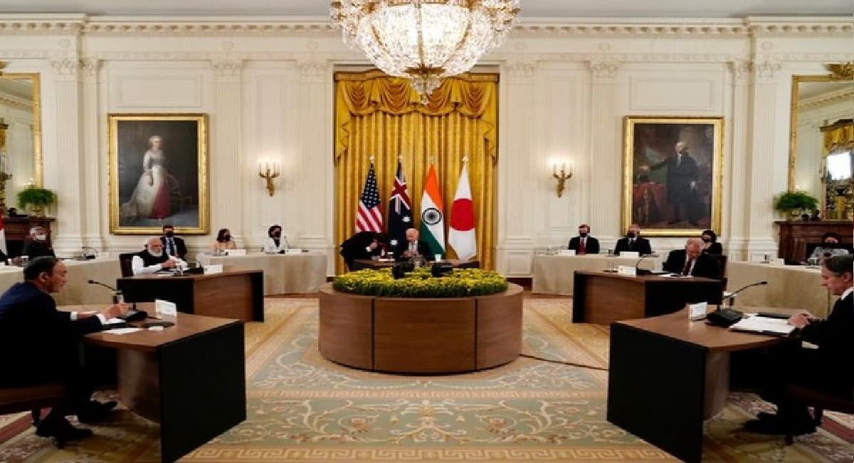 Quad की बैठक में पीएम मोदी ने चीन को दिया कड़ा संदेश, अफगान संकट पर भी की बात