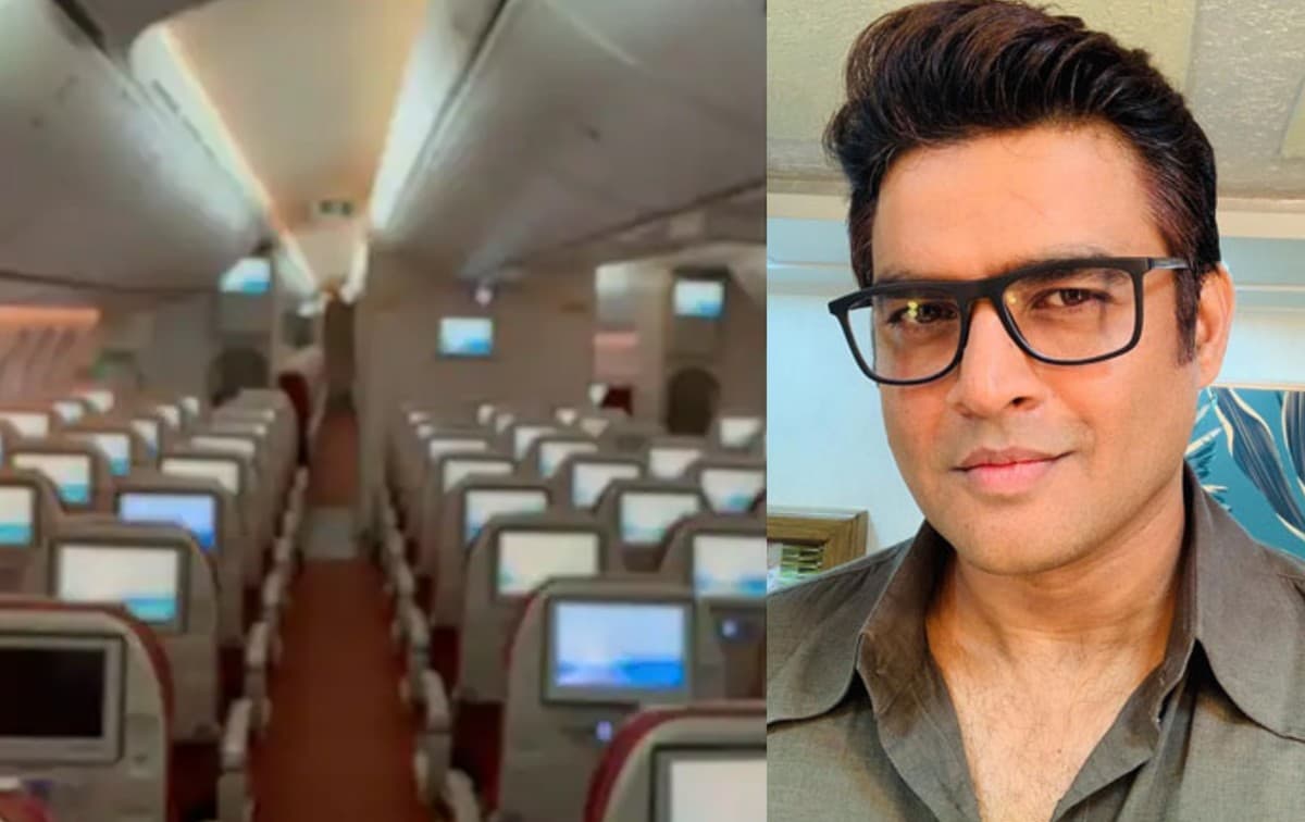 R Madhavan ने  पूरी फ्लाइट में अकेले किया सफर, एक्सपीरियंस को बताया भूत बंगले जैसा . . .