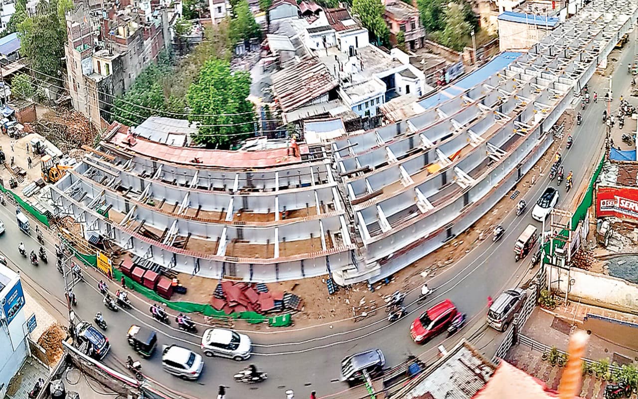 झारखंड : आकार लेने लगा रातू रोड फ्लाइओवर, देखें तस्वीरें
