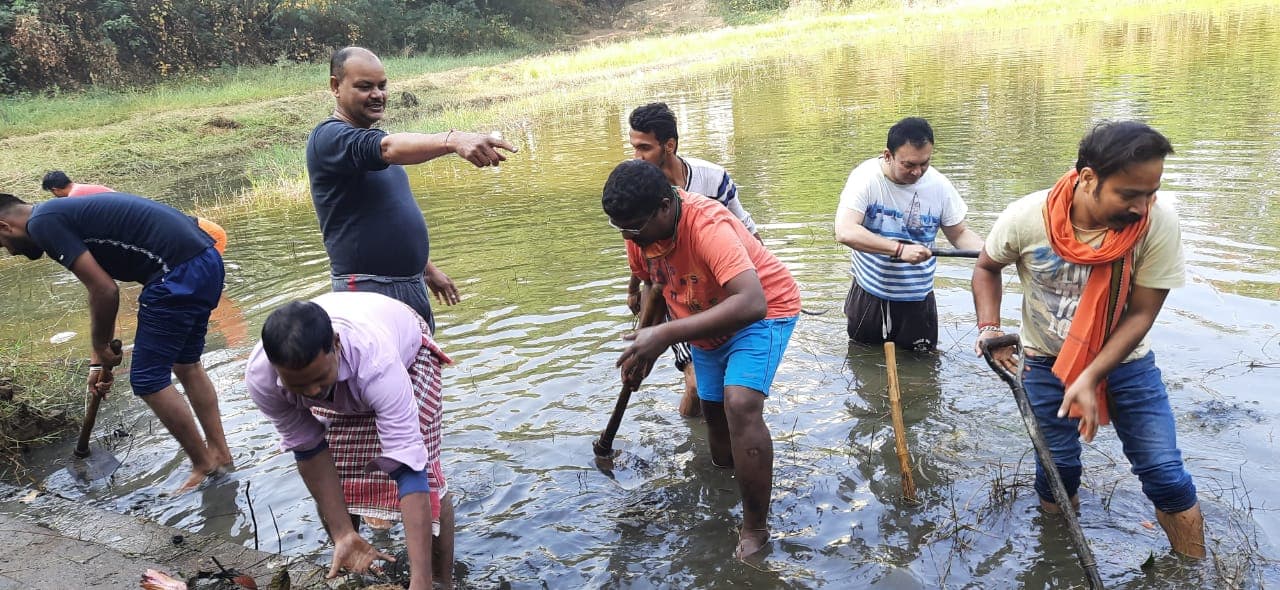Chhath Puja 2020 : महापर्व छठ की तैयारी शुरू, छठ घाटों की हो रही साफ-सफाई