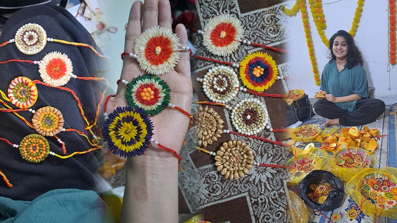 बिहार में रक्षा बंधन को लेकर सजा बाजार, हैंड मेड राखियों की धूम, चंद्रयान राखी के साथ इनकी बढ़ी मांग