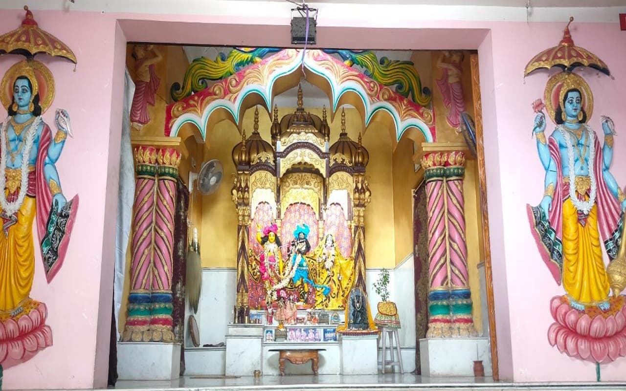 झारखंड के विश्व प्रसिद्ध कन्हैयास्थान नाट्यशाला ISKCON Temple में जन्माष्टमी का उल्लास