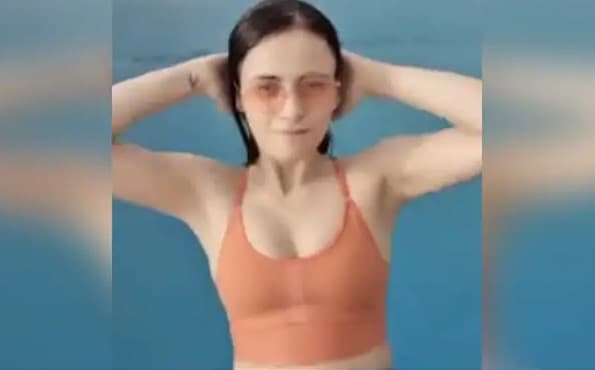 राधिका मदान का पूल वर्कआउट देख क्रेजी हुए फैंस, तेजी से वायरल हो रहा ये VIDEO