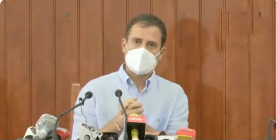 राहुल गांधी टी-शर्ट के अंदर भी कुछ पहनते हैं, बर्फ में भी दिखाता है असर! संजय जायसवाल का दावा जानिये..