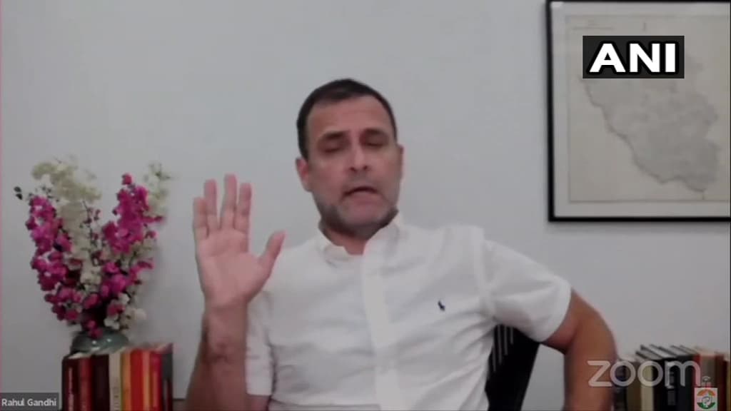 आधा हिंदुस्तान बराबर धन 100 लोगों के पास, हरियाणा में केंद्र पर भड़के राहुल गांधी