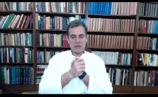 Bihar Assembly Elections 2020 : राहुल गांधी ने एनडीए पर साधा निशाना, कहा- सकारात्मक एजेंडे के साथ बिहार चुनाव में उतरेंगे