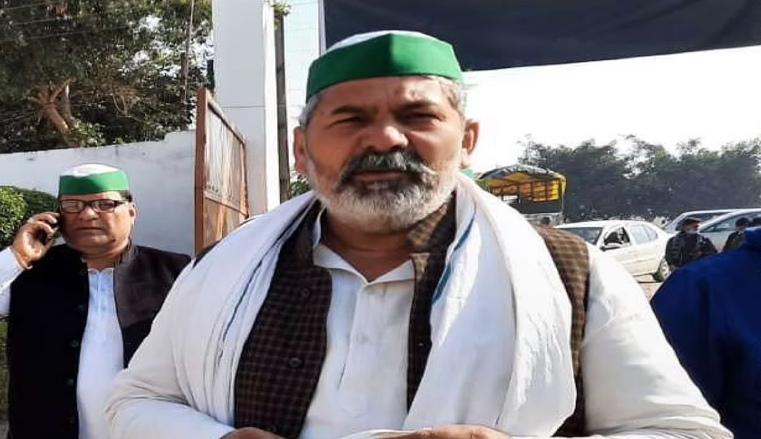 राकेश टिकैत करने वाले थे जनसभा को संबोधित प्रशासन ने लगायी रोक, संगठन कार्यक्रम करने के लिए अडिग