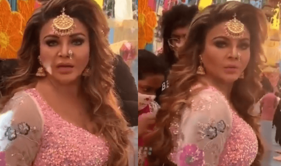 राखी सावंत हुईं वॉर्डरोब मालफंक्शन की शिकार, बोलीं देखिये कैसे होता है हम आर्टिस्ट लोगों के साथ...