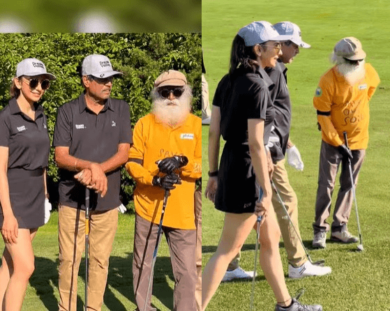 रकुल प्रीत सिंह ने कपिल देव और इस खास शख्स के साथ खेला गोल्फ, आयुष्मान खुराना ने किया रिएक्ट, VIDEO