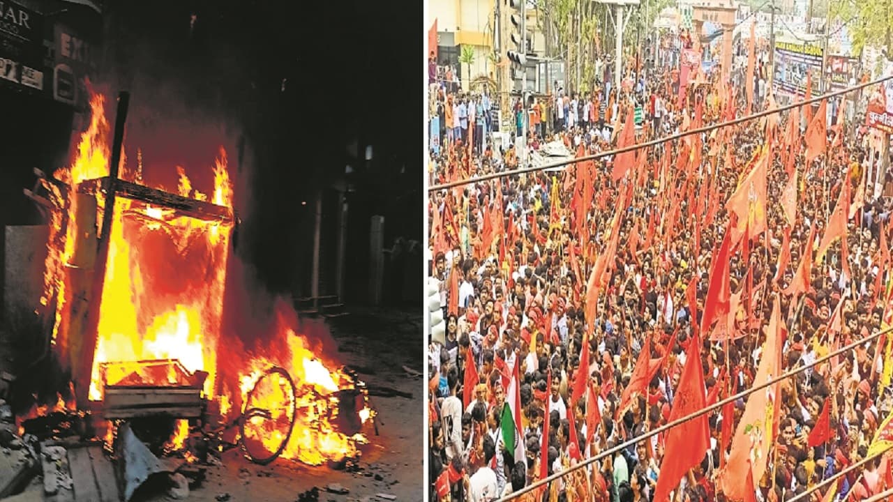 बिहारशरीफ में रामनवमी जुलूस पर पथराव व फायरिंग, 5 लोगों को लगी गोली, धारा-144 लागू, इंटरनेट सेवा बंद