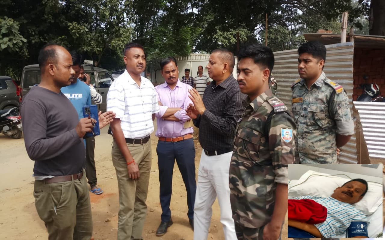 रामगढ़ के बरकाकाना में रेलवे क्वार्टर निर्माण साइट पर गोलीबारी, अपराधियों ने पर्चेज मैनेजर को किया घायल